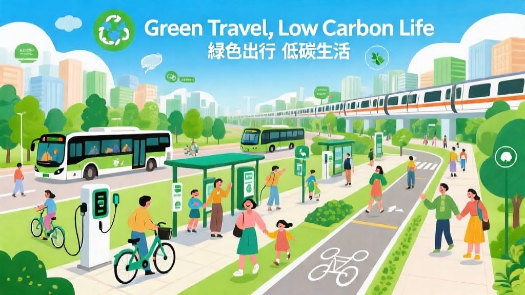綠色出行 低碳生活