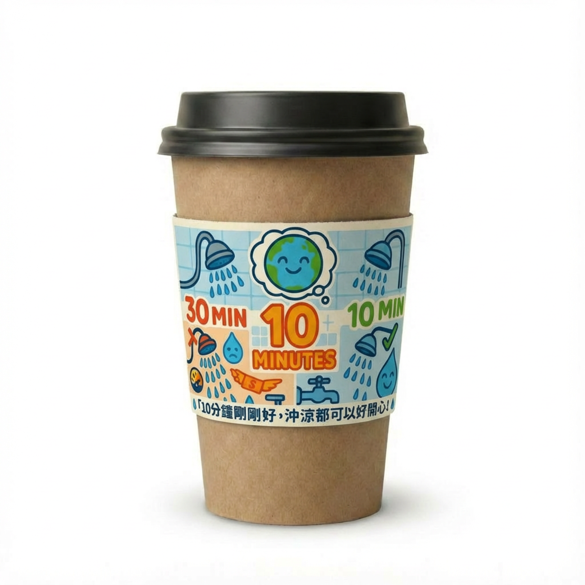 咖啡杯節水設計